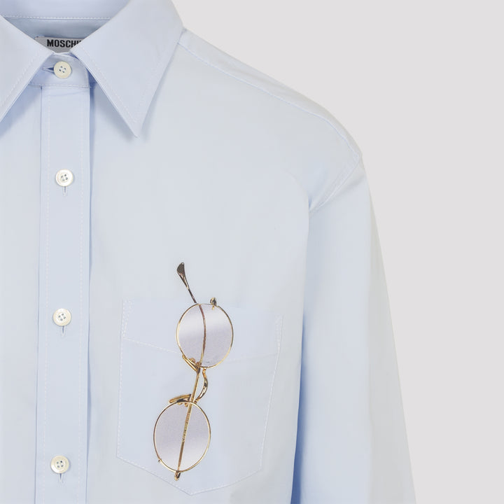 Moschino Shirts - Blue | 7b0138eddeba1f4247a0ed9b86f27d35878e3e18