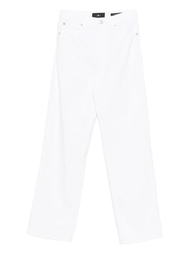 7 For All Mankind Straight leg - White | 9839a3a3c62264b19d045e8534894a89c890cc0d