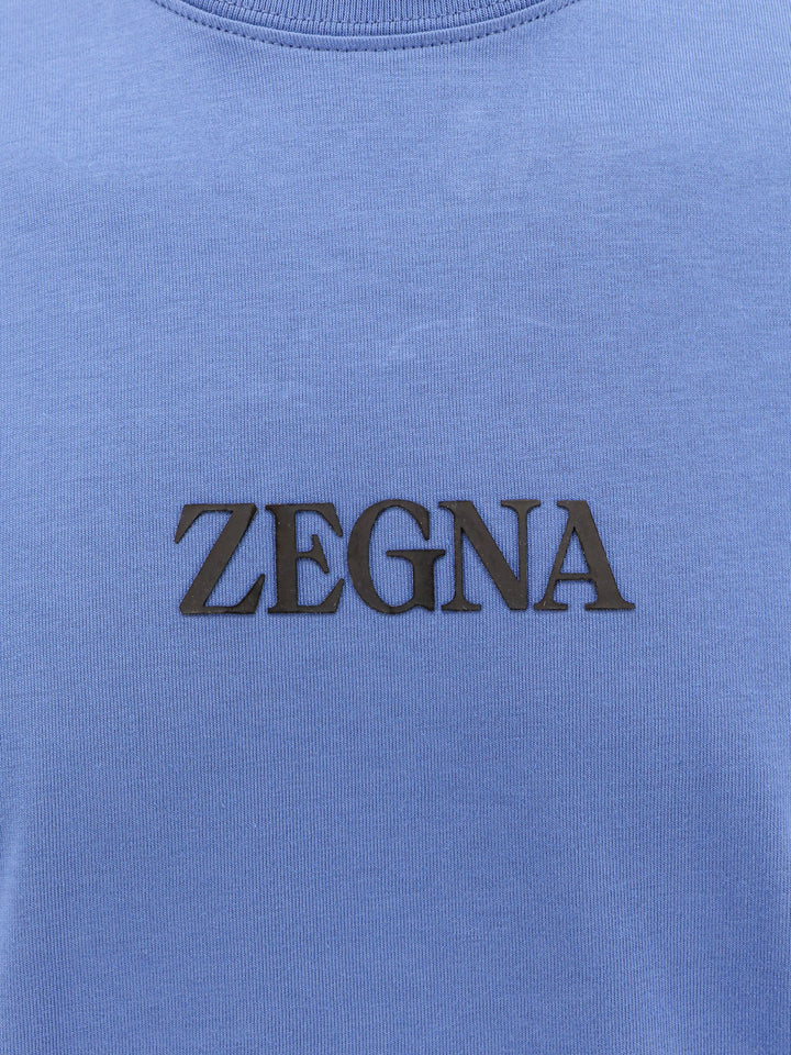 Zegna T-shirts and Polos - Blue and green | f11667b62bce91be0a5acc4cabebbf6b8d461f0f
