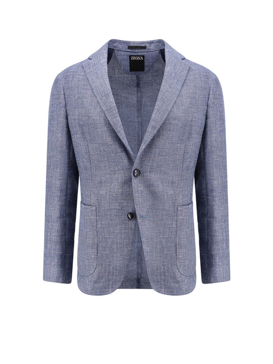 Linen And Cotton Blazer