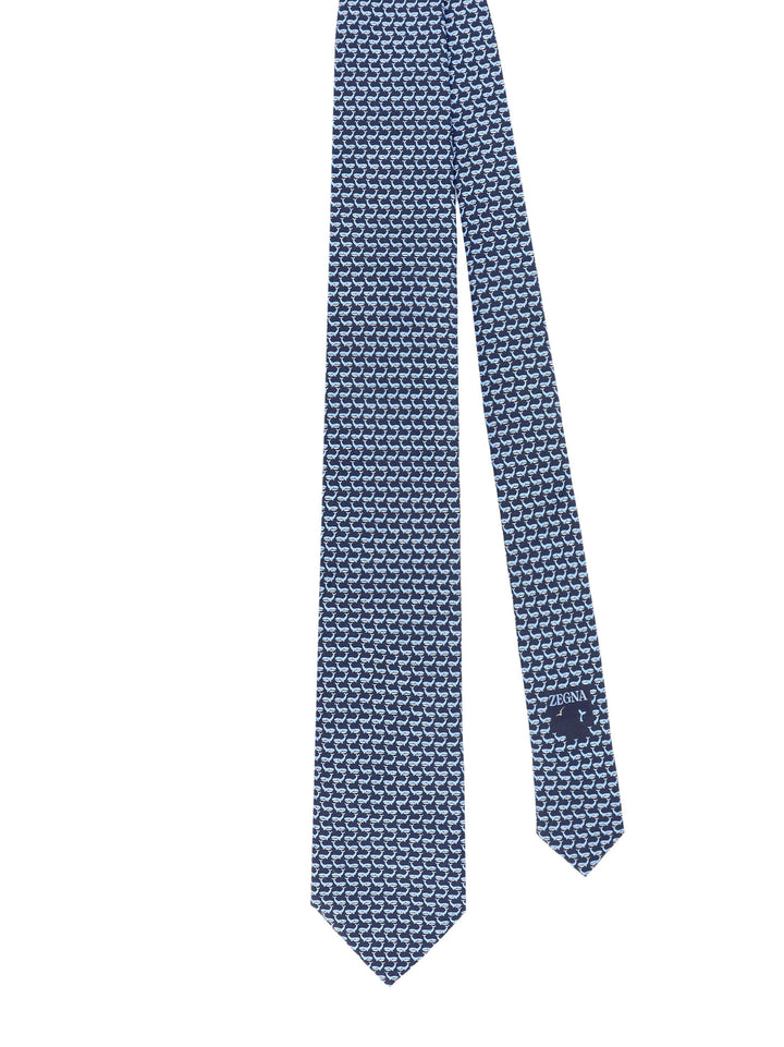 Zegna Ties - Blue and green | eb4a73c963785c0094a2ad2aefb4f5bc0333ac7e