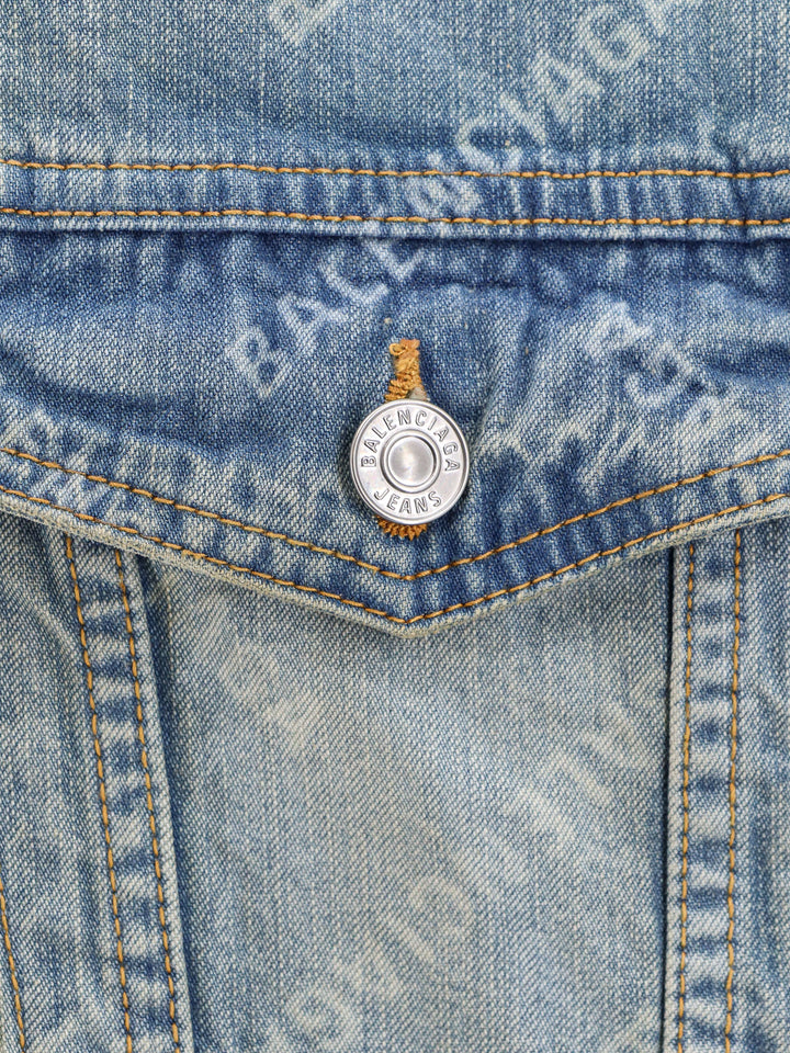 Balenciaga Jackets - Blue and green | 6fb38733b1b2d65555b8fb726179d1e043c94249