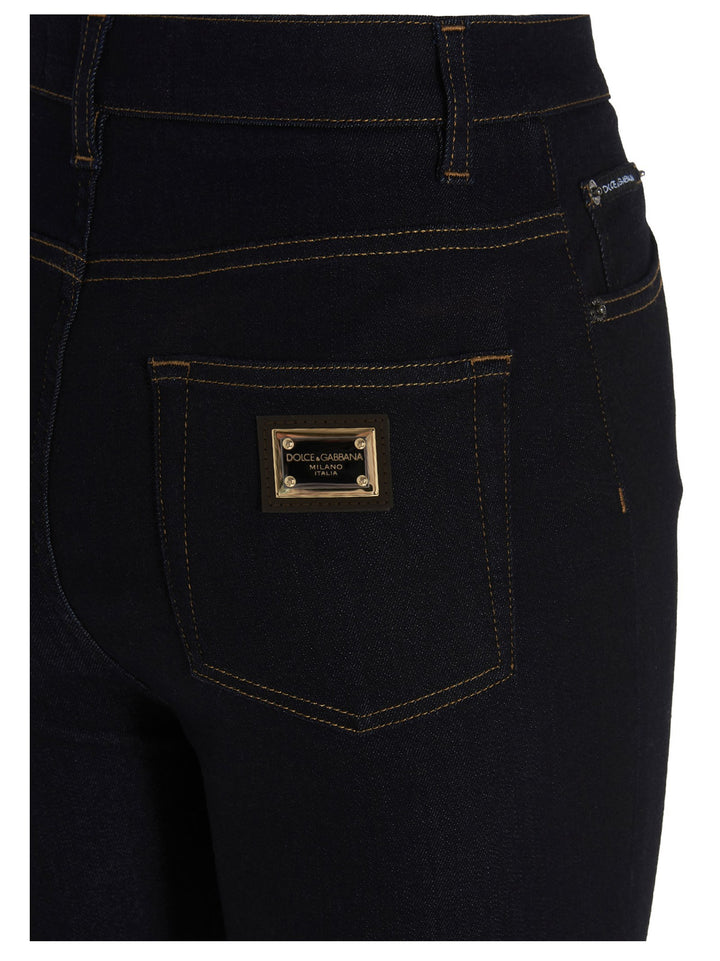 Dolce & Gabbana Grace Jeans - Black | 39fc5cc7e90bf380cfc03e372193712c6cad429c