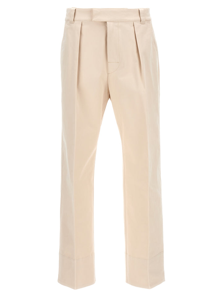 Drill Pants Beige