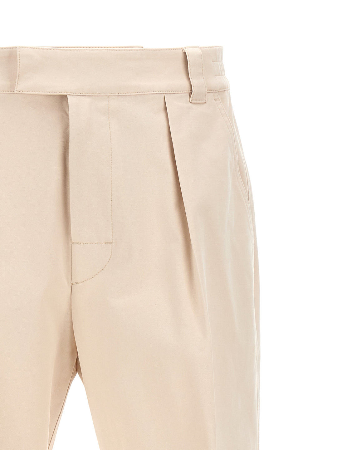 Drill Pants Beige