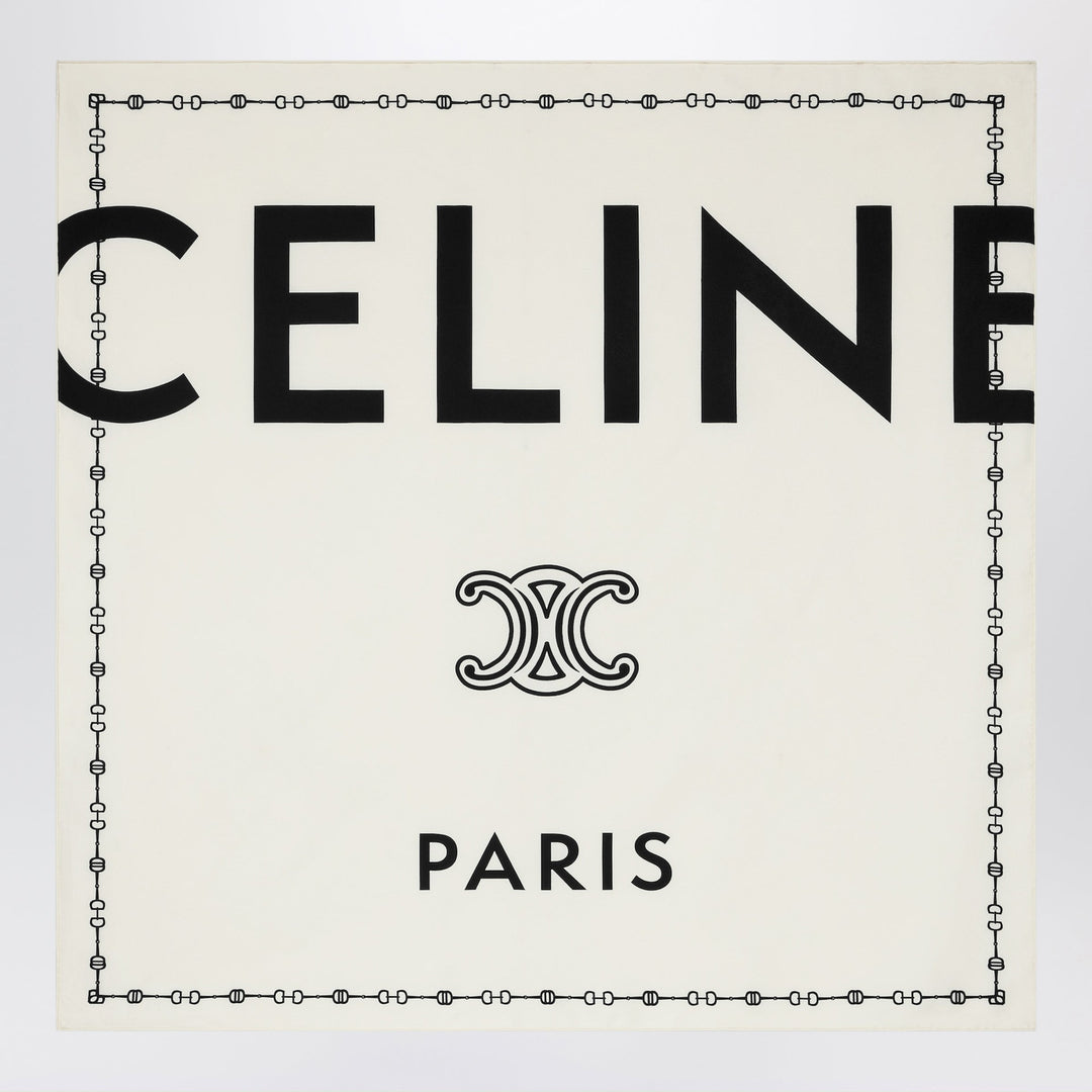 Celine Scarves & Shawls - White | b89dd09c23103f432ba64c1738f0cd10ed71aa1b