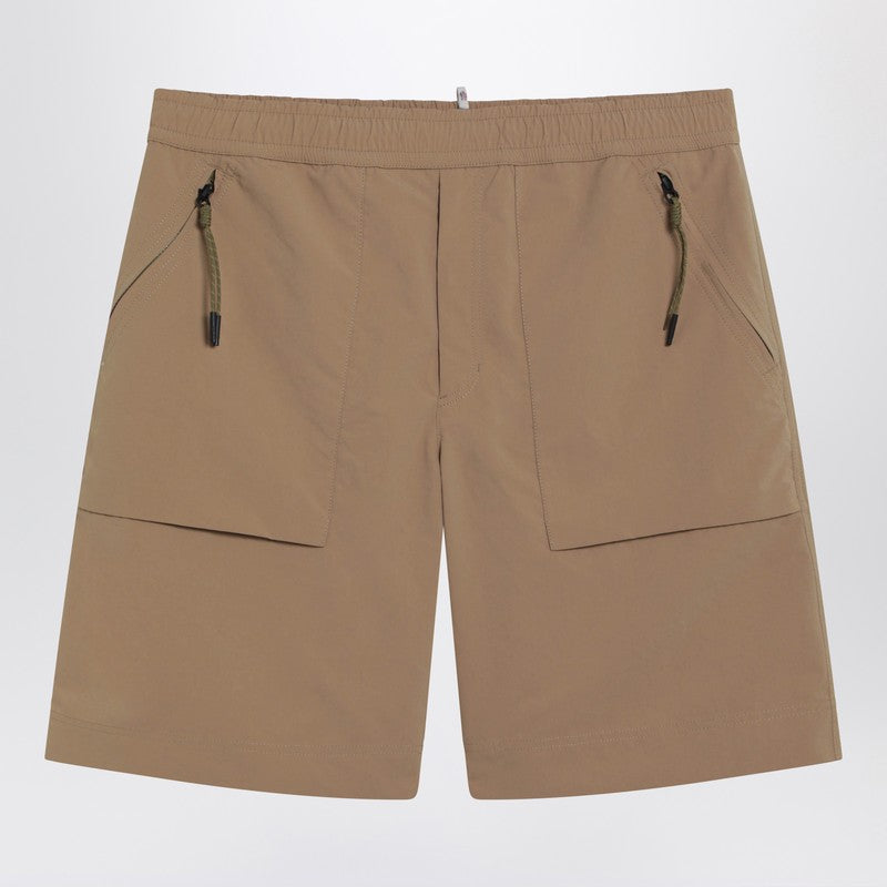 Moncler Grenoble Shorts - Beige | d65ac98fb162d11d2624cb2a511cd2e387c81994