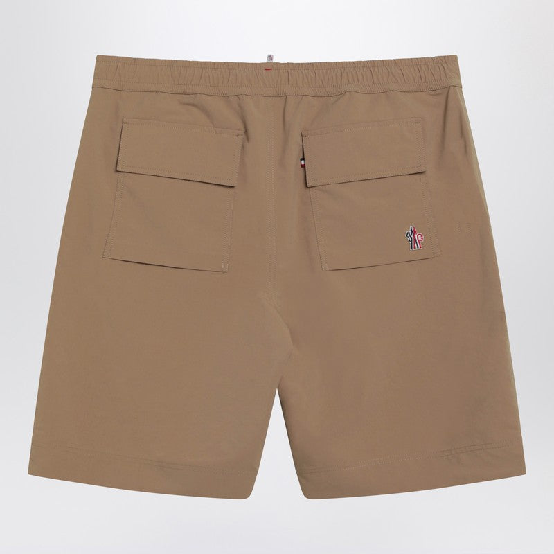 Moncler Grenoble Shorts - Beige | a170f26167ccfd3282fd5be5a0728f4e182da258