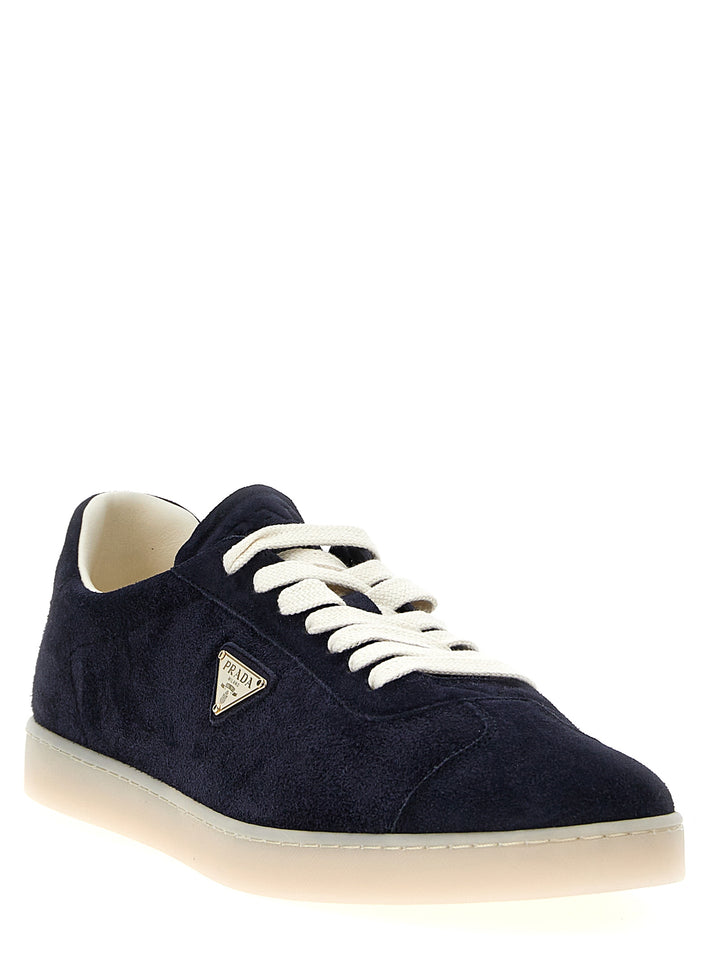 Prada Lane Sneakers - Blue | 1a87c0877460c028d1791039940eba1584a7e734