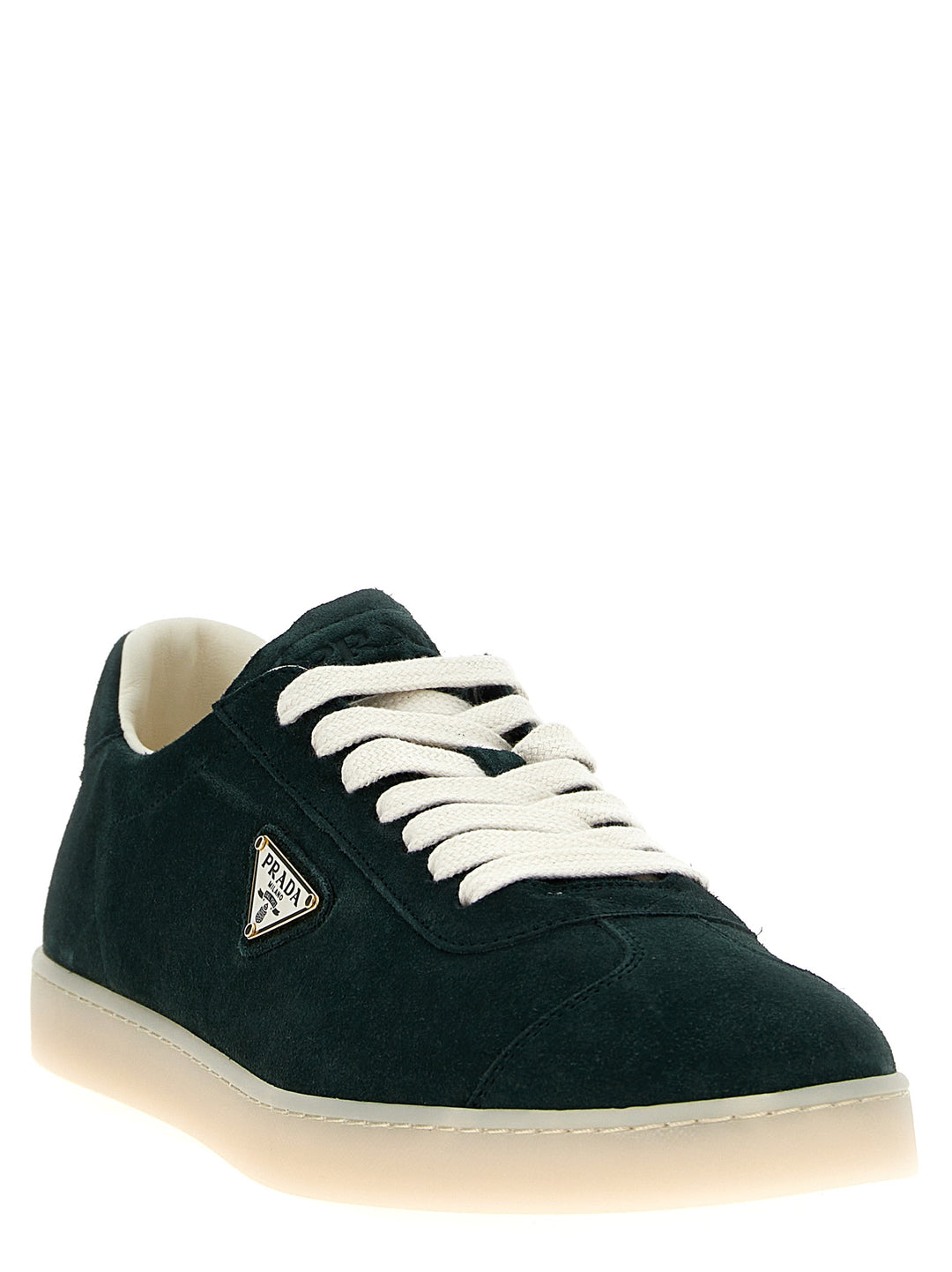 Prada Lane Sneakers - Green | d55157a659d2822fdb8edf750c36bf107e6b7e26