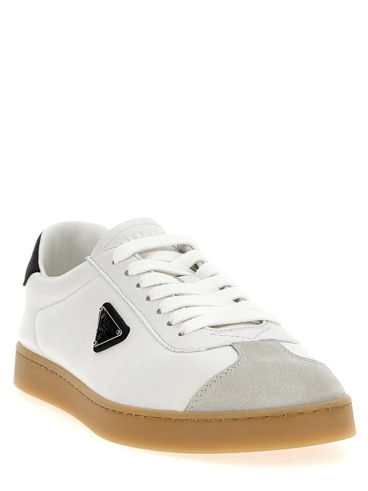 Prada Lane Sneakers - White/Black | 2a915577237856ec2844e260222124954615c7cc