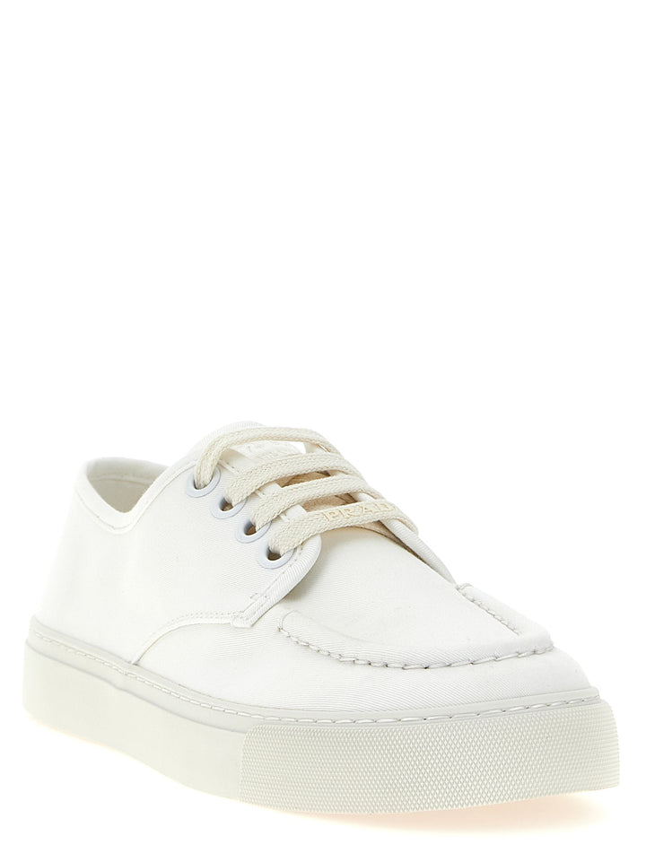 Prada Cotton Sneakers - White | f70fc2d54aeb5d12d86f046d3decaf80b87b57e7