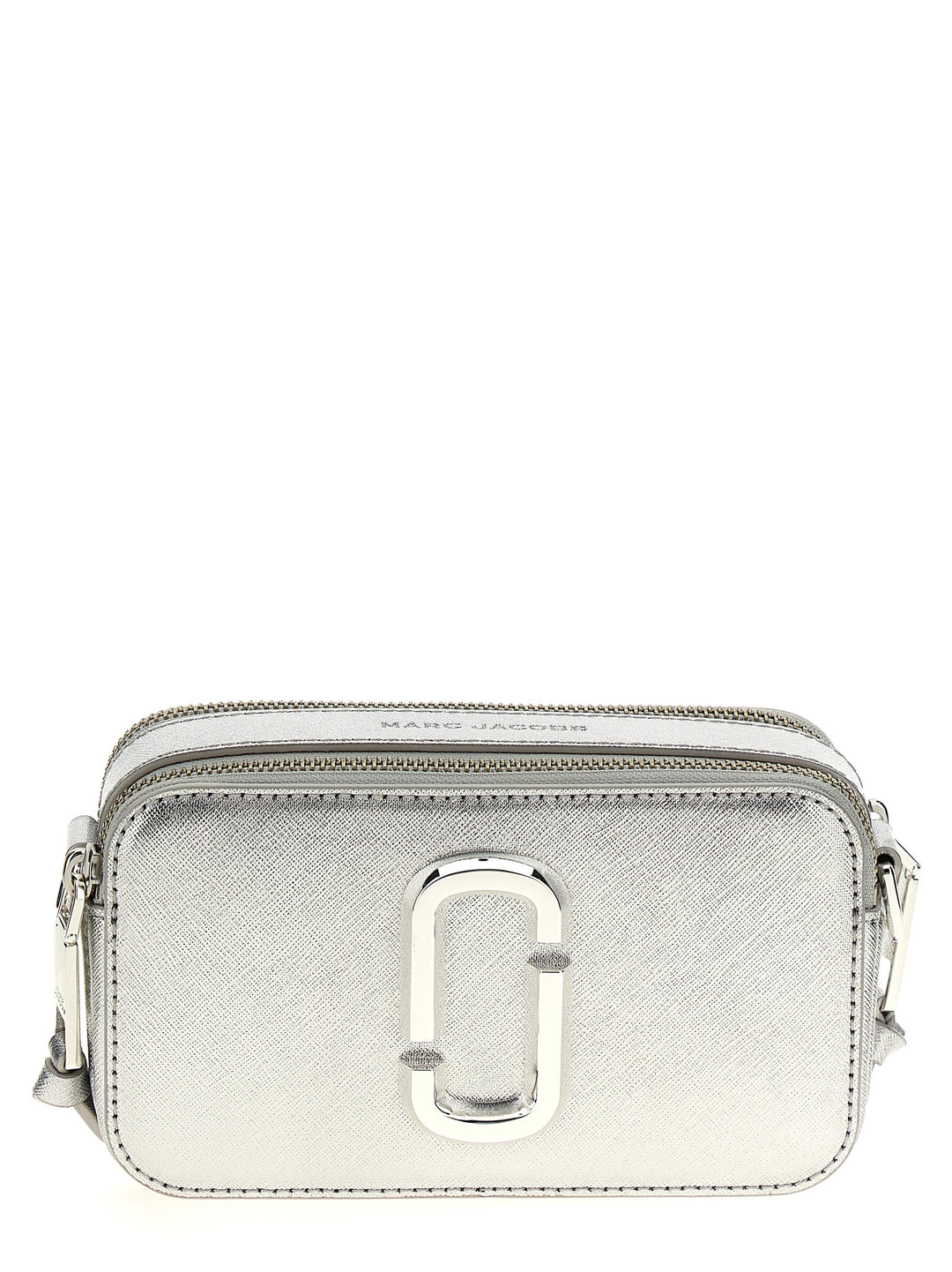 Marc Jacobs The Metallic Snapshot Crossbody Bags - Silver | deb2f94ac90999133732281bb6610882bfc7853b