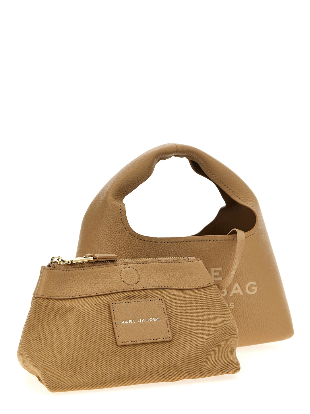 Marc Jacobs The Mini Sack Bag Hand Bags - Beige | 90e6f4651380f4a0e760ae3e2e1a287d63a1f999