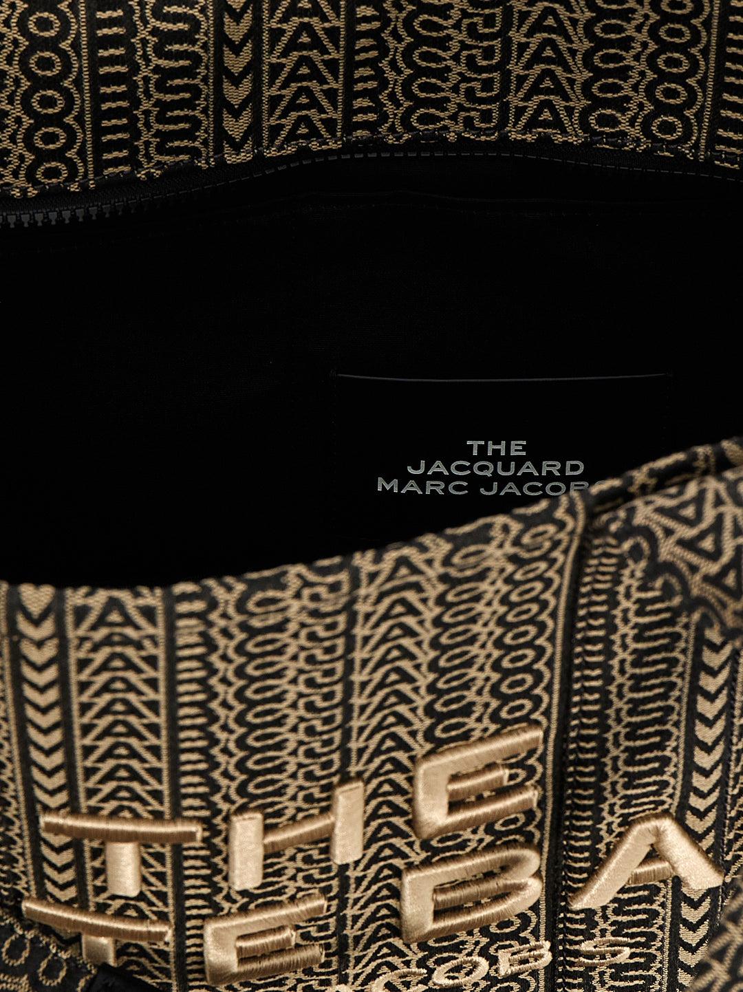 Marc Jacobs The Monogram Jacquard Large Tote Tote Bag - Beige | 16df9876090b044babff7dbc732fc42bf59288f2