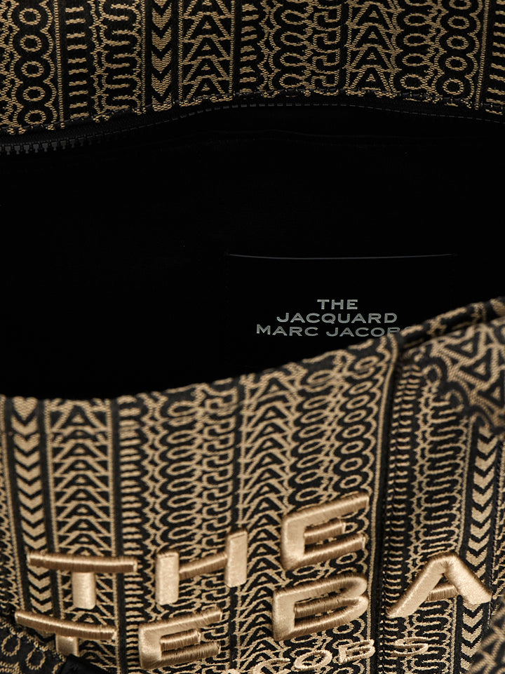 Marc Jacobs The Monogram Jacquard Large Tote Tote Bag - Beige | 16df9876090b044babff7dbc732fc42bf59288f2
