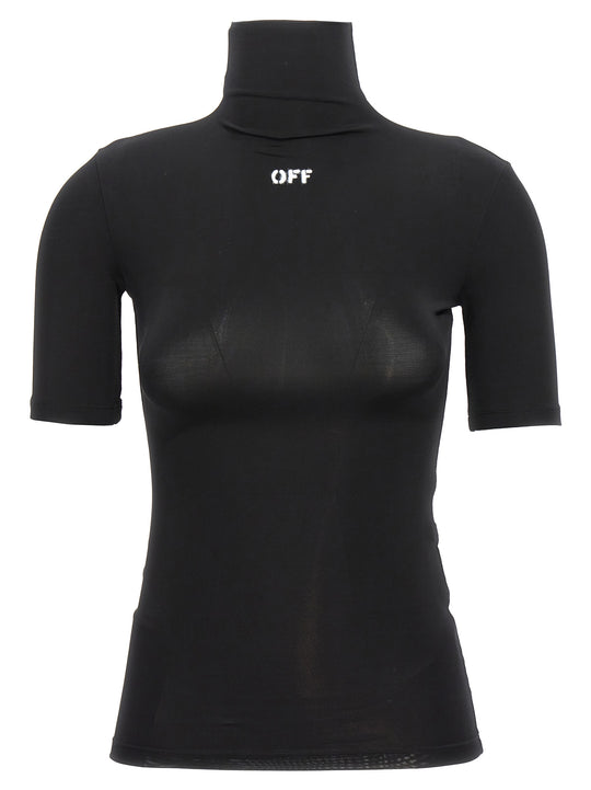 Off Stamp T-Shirt Black