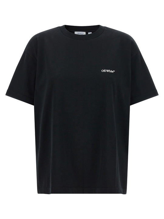 Arrow Out Flower T-Shirt Black