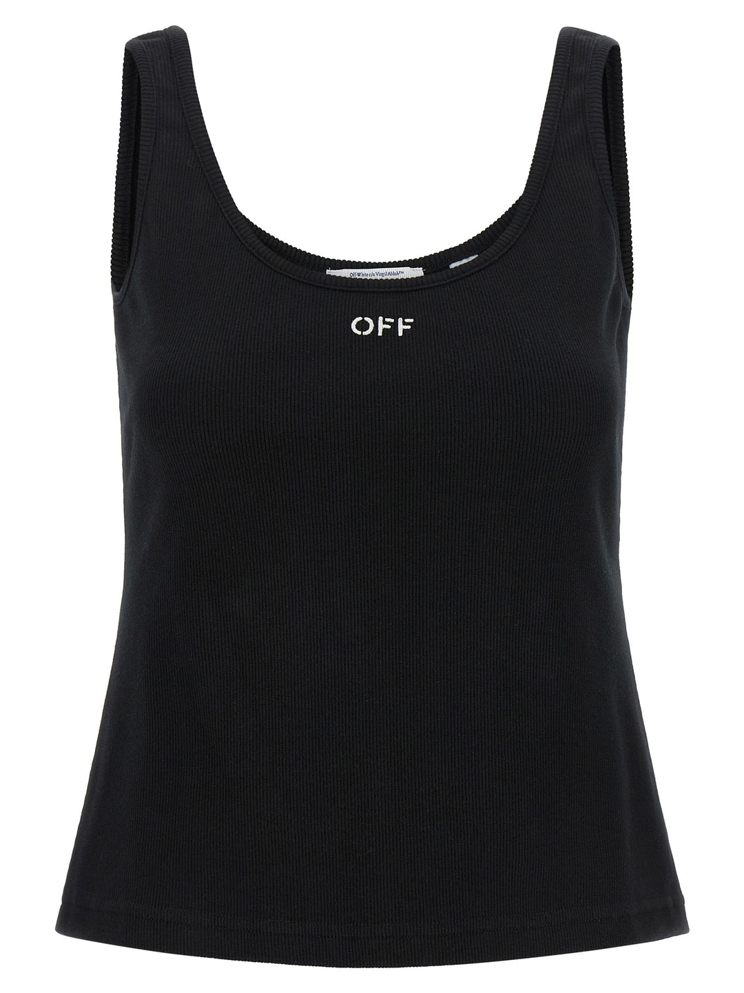 Off-White Off Stamp Tops - Black | 8cdf9b693b2f71ed6aff55be662ac73f3bcd8452