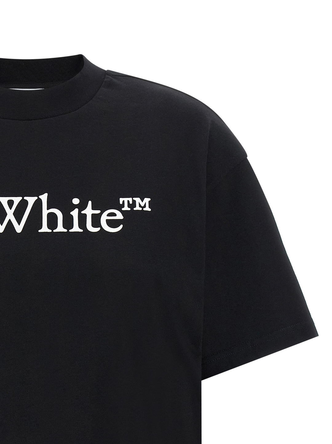 Off-White Big Logo Bookish T-shirt - Black | 265a0c0ede92b87fee02a69664c2a3c87c5e2bb1