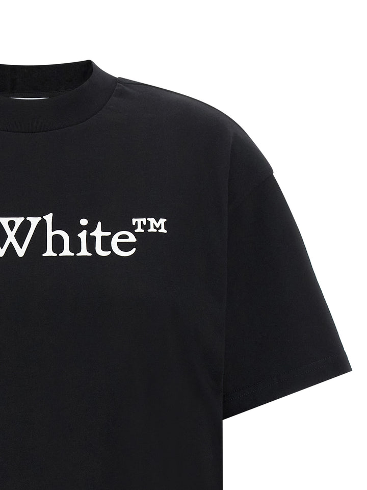 Off-White Big Logo Bookish T-shirt - Black | 265a0c0ede92b87fee02a69664c2a3c87c5e2bb1