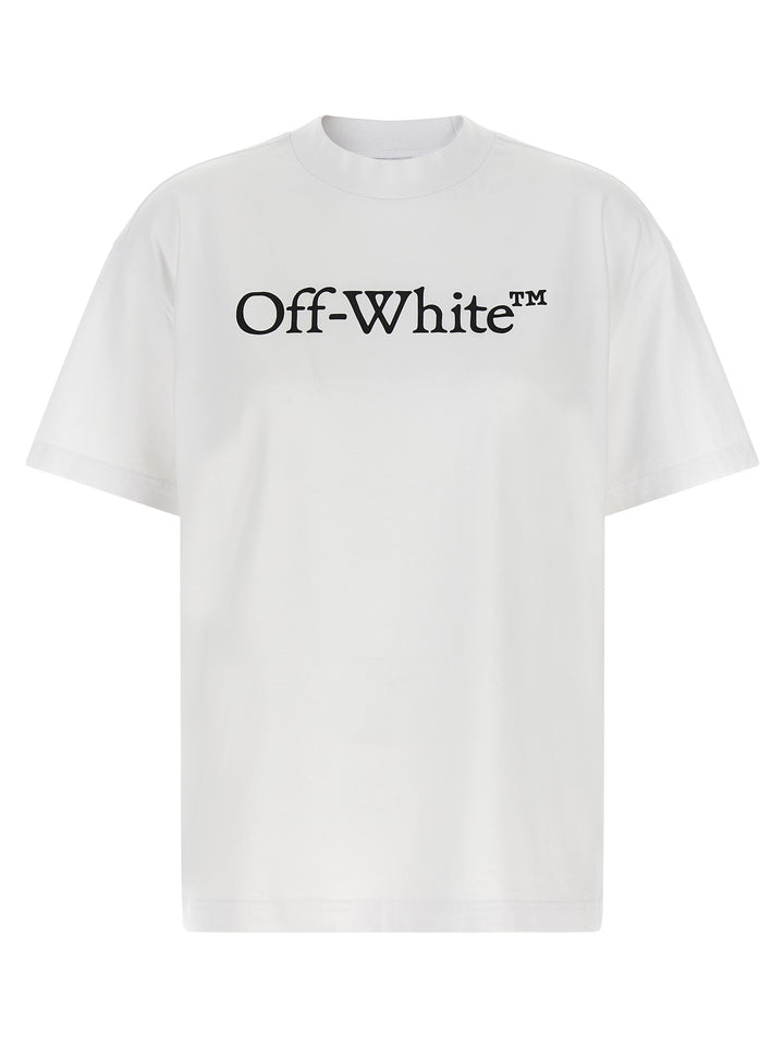 Off-White Big Logo Bookish T-shirt - White | 3c5d438085ec704e734fbbfde90b532c8cc71884
