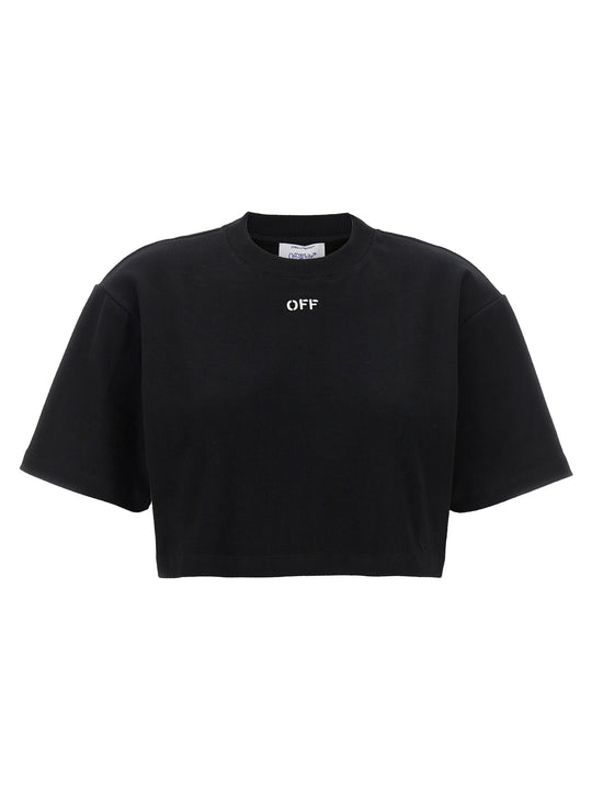 Off Stamp T-Shirt Black