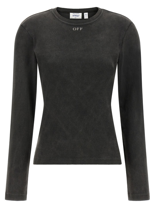 Off Stamp T-Shirt Black
