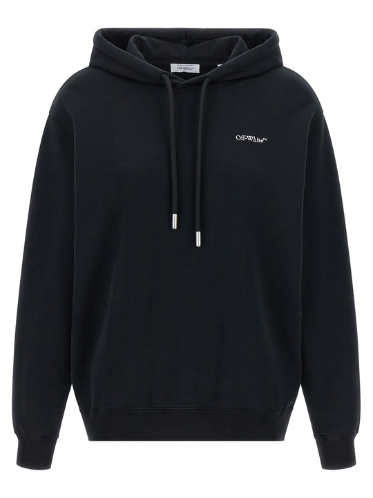 Arrow Out Flower Sweatshirt Black