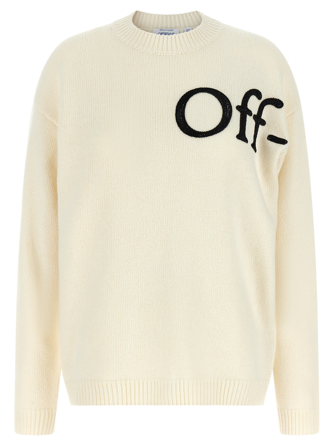 Off-White Bookish Shared Sweaters and Cardigans - White/Black | 9dd9386744ae421a60d795257abfcfc58f7852a7