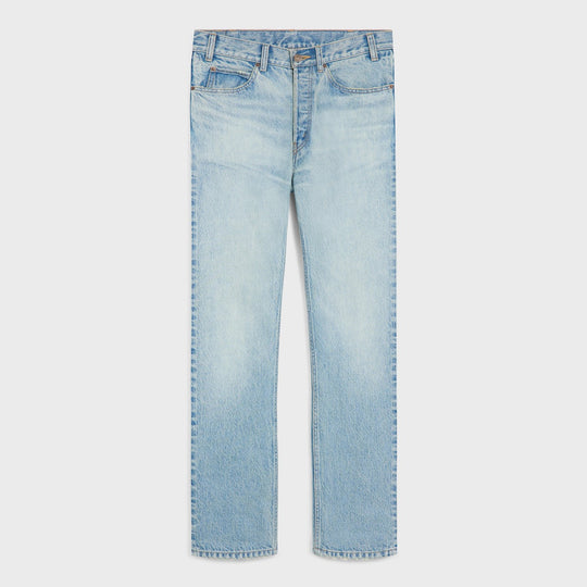 Washed Light Blue Jeans