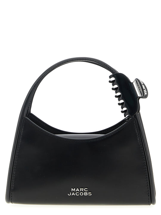 The Glam Claw Clip Crossbody Bags Black