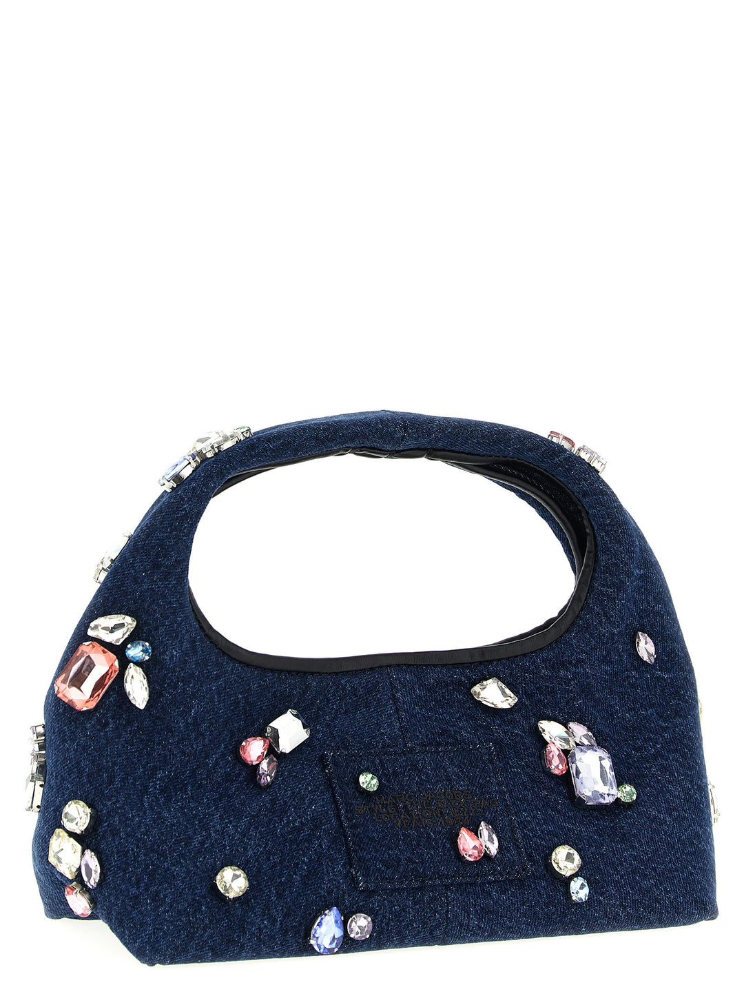 Marc Jacobs The Gem Denim Mini Sack Hand Bags - Blue | 49ae4136a761b582d405aae1f1c496613b4cda9e