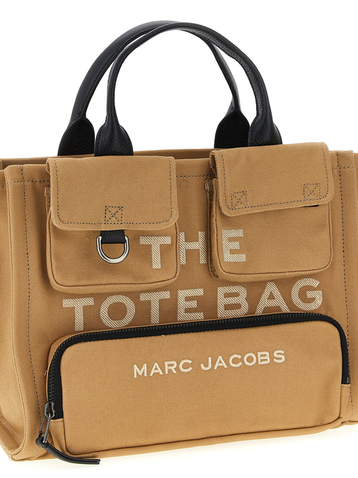 Marc Jacobs The Cargo Canvas Medium Tote Hand Bags - Brown | c0a6f400413d4f3c1193004d85785b1b25d3070e
