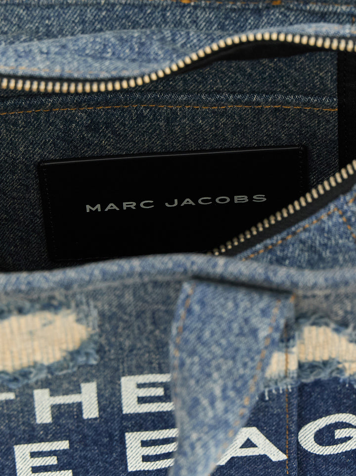 Marc Jacobs The Rip And Repair Denim Small Tote Tote Bag - Blue | 9053316ce9d717d5d144ab5ec5f6c6ed17c61f80
