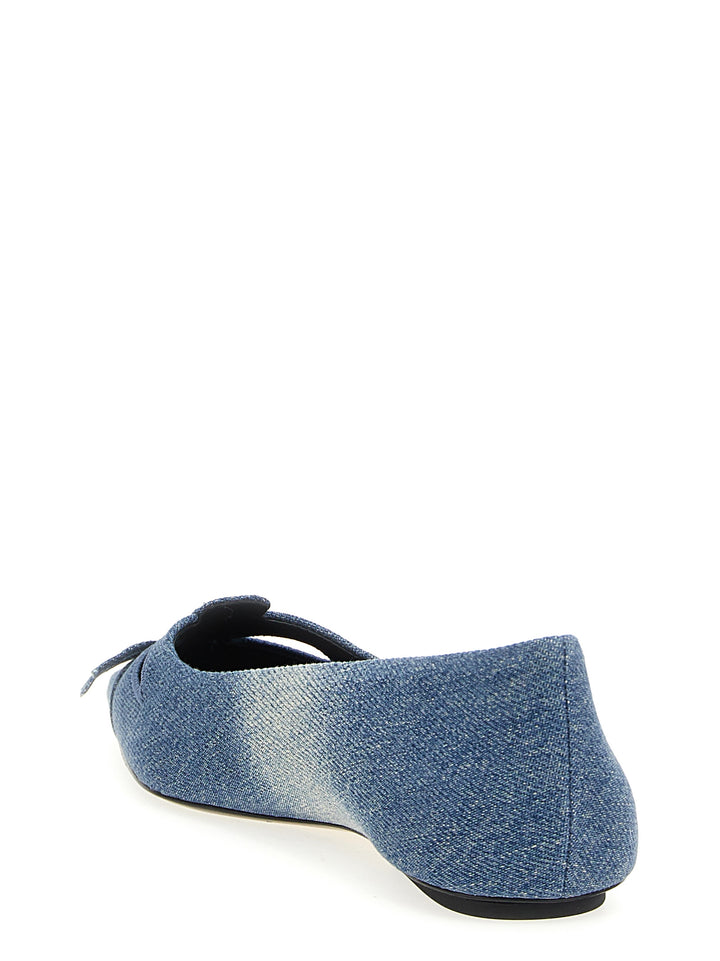 Marc Jacobs The Denim Kat Flat shoes - Blue | 7e4e31296804816c77f6150a150d45b520108759
