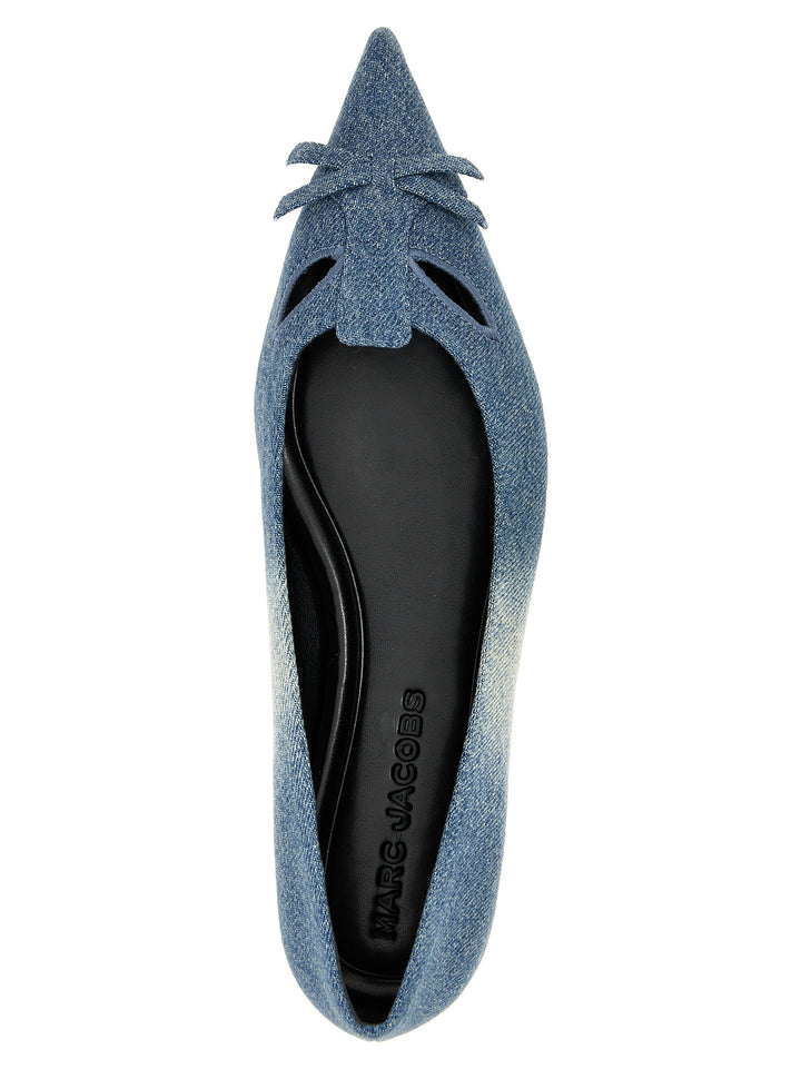 Marc Jacobs The Denim Kat Flat shoes - Blue | 03368e6196292d9065ceda28f3af8157f21ab625