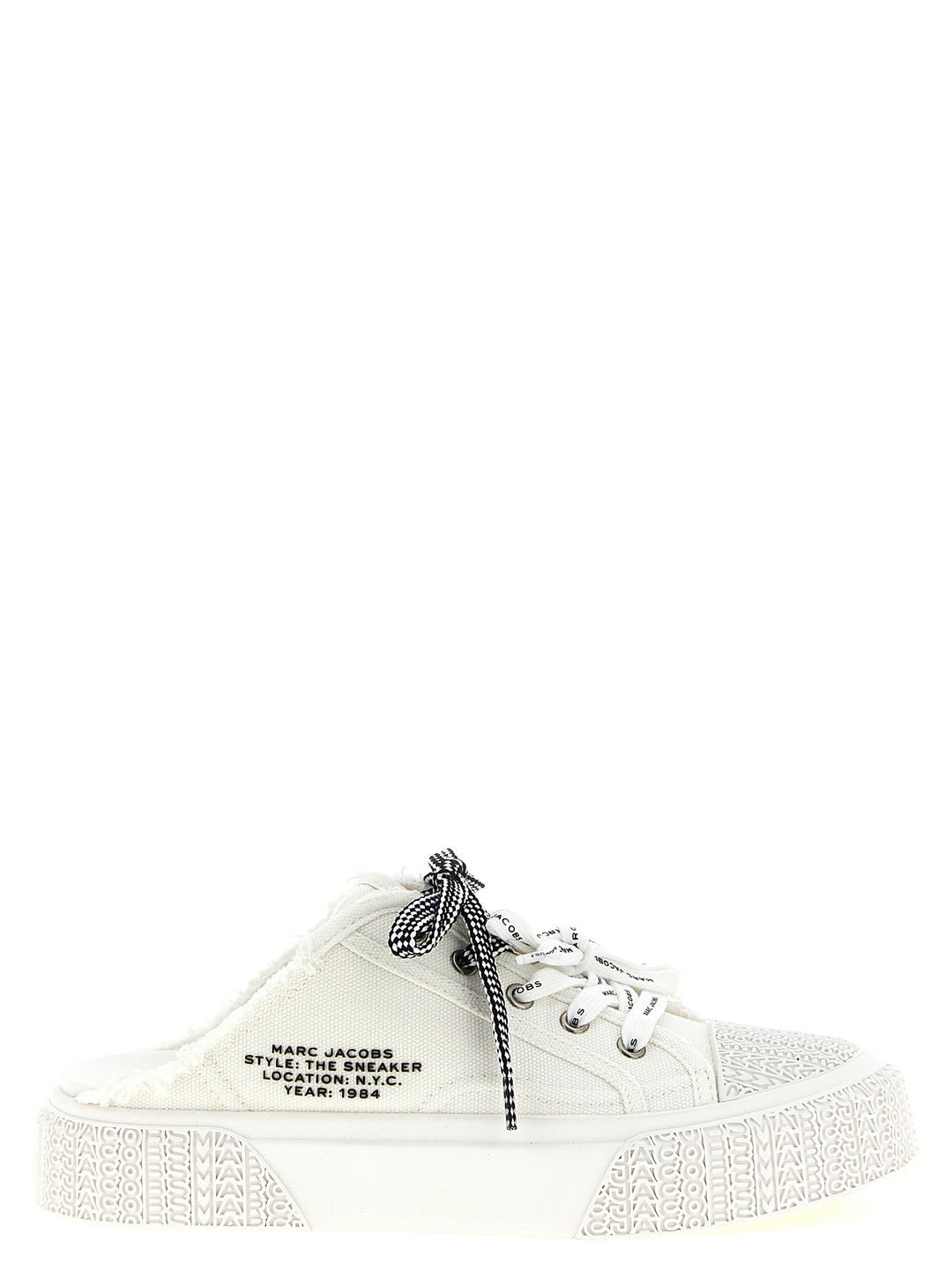 Marc Jacobs The Sneaker Mule Sneakers - White | 6b32db92b978164b29b39b6edb97fcb3840ee026