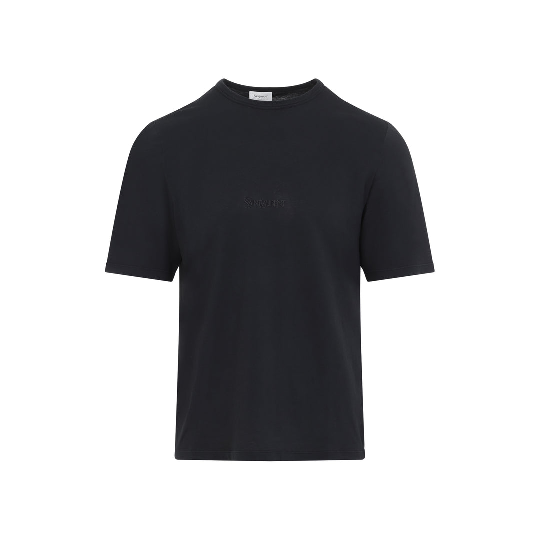 Saint Laurent T-shirts - Black | 67f3efa498167af865b60653e5de71c19a41fc02