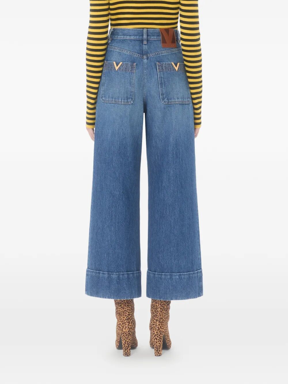 Valentino Garavani Wide leg - Blue | 9a92a588dcbc1d5398c9e680bb13d559573c93ef