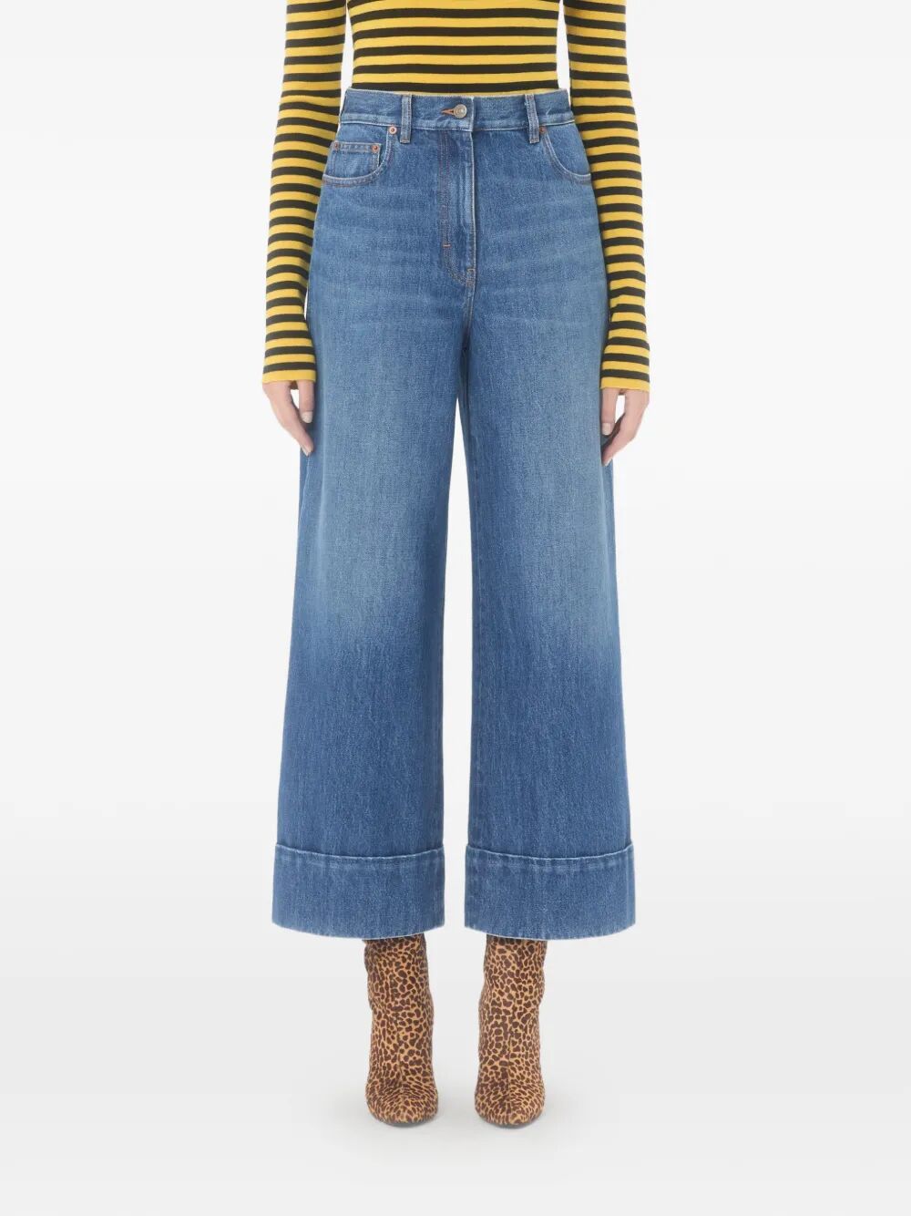 Valentino Garavani Wide leg - Blue | fbe79655c99e967d1a915dde0c3c373a728db74e