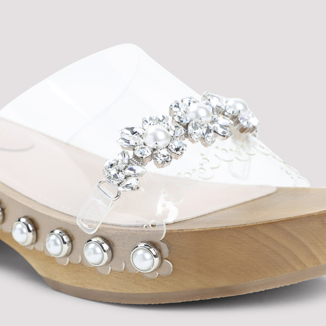 Simone Rocha Sandals - Nude & Neutrals | 8e6bc5c84f2720b1622cbac559e29b9a5545c589
