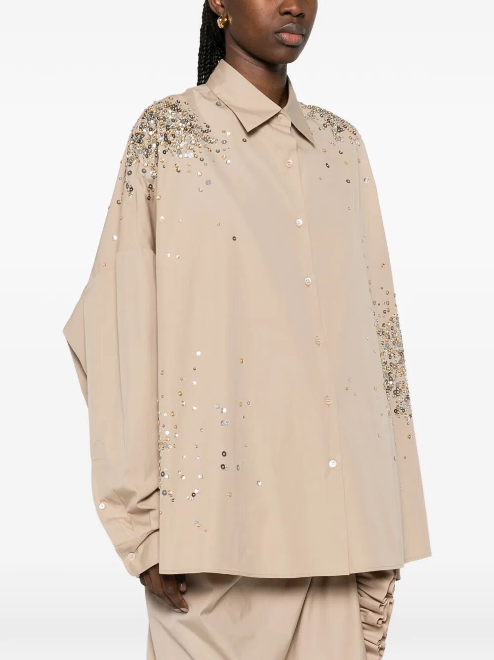Dries Van Noten CAMICIA - Nude & Neutrals | ddef125ad1d901c9e4d78eed94db7f5b462cc708