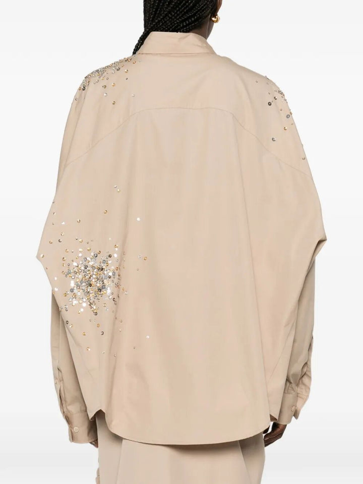 Dries Van Noten CAMICIA - Nude & Neutrals | ce443bb554d9ab7b3d92b374c684ec67cbb82d8c