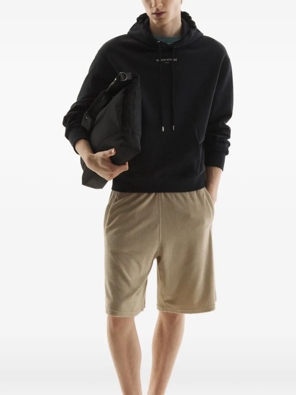 Maison KitsunÉ FELPA - Black | bd3b0d5268bb066e4a4ddae3f481cd08969c5856