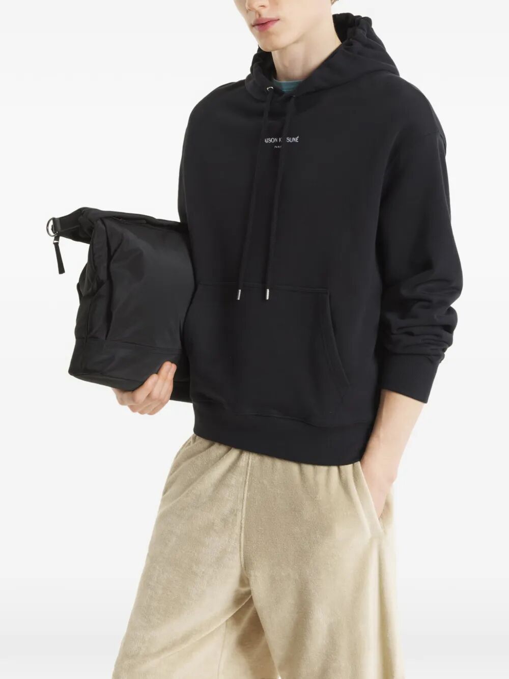 Maison KitsunÉ FELPA - Black | ac30d9e33c2d0b15c85c81da255aa2b961918928