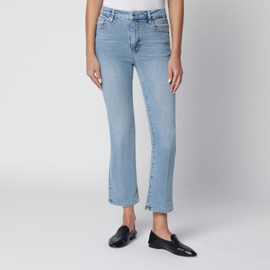 The Reboot Crop Jeans In Lark Light Blue