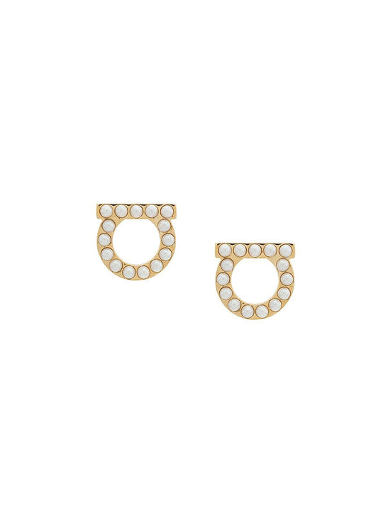 Gancini Pearls Earrings