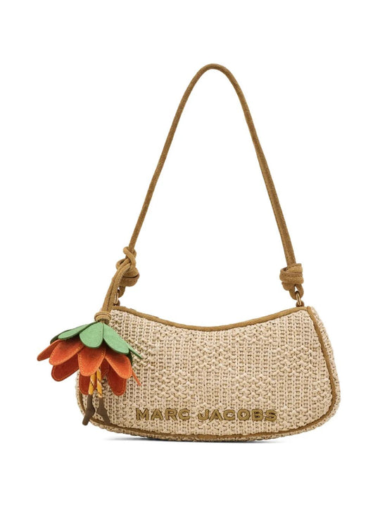 The Summer Woven Charm Shoulder Bag