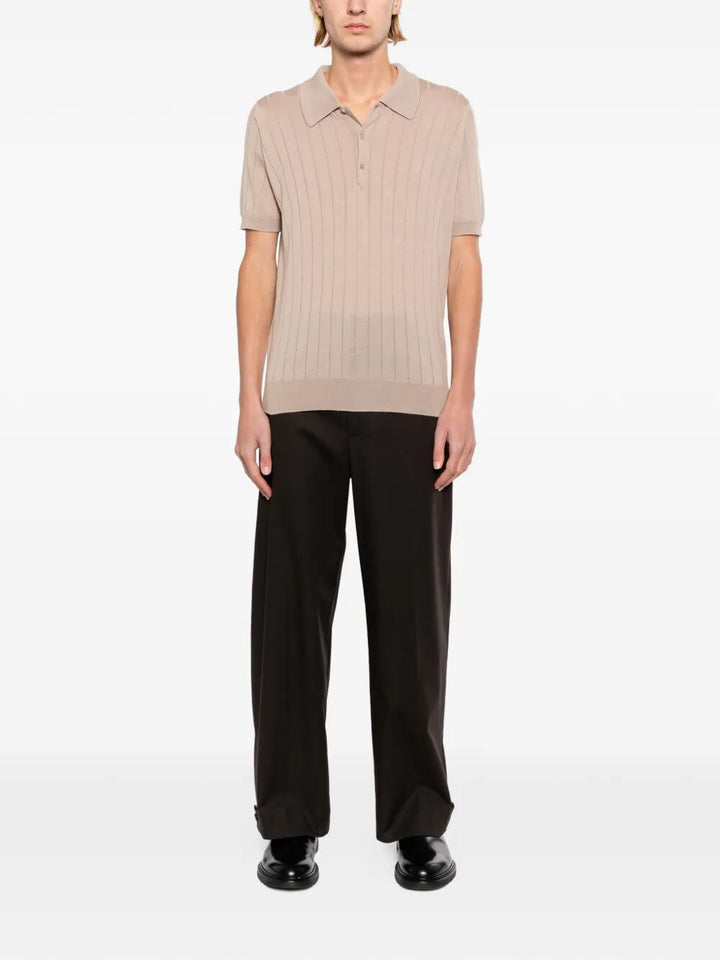 John Smedley POLO - Nude & Neutrals | d831186ca905fb48a17cbbbae8a409668c0ce70f